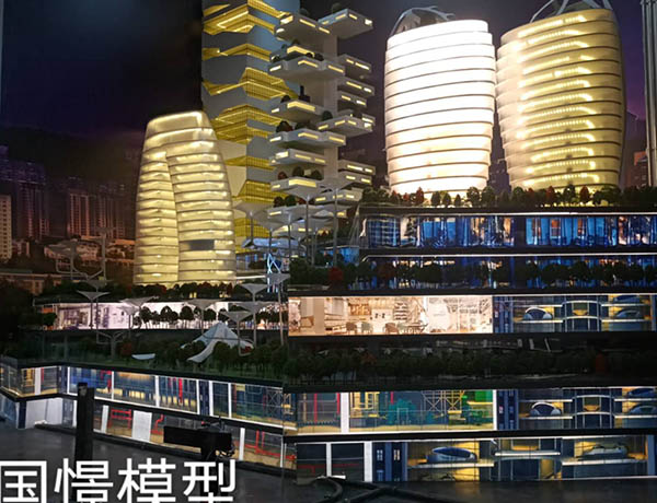 丹阳市建筑模型