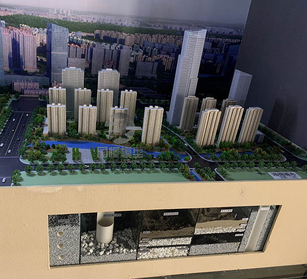 丹阳市建筑模型