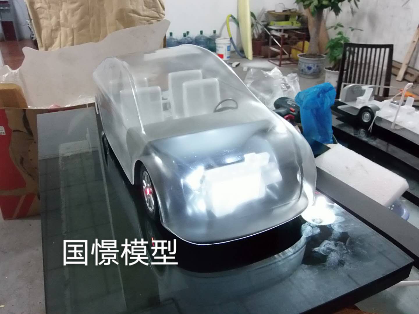 丹阳市透明车模型